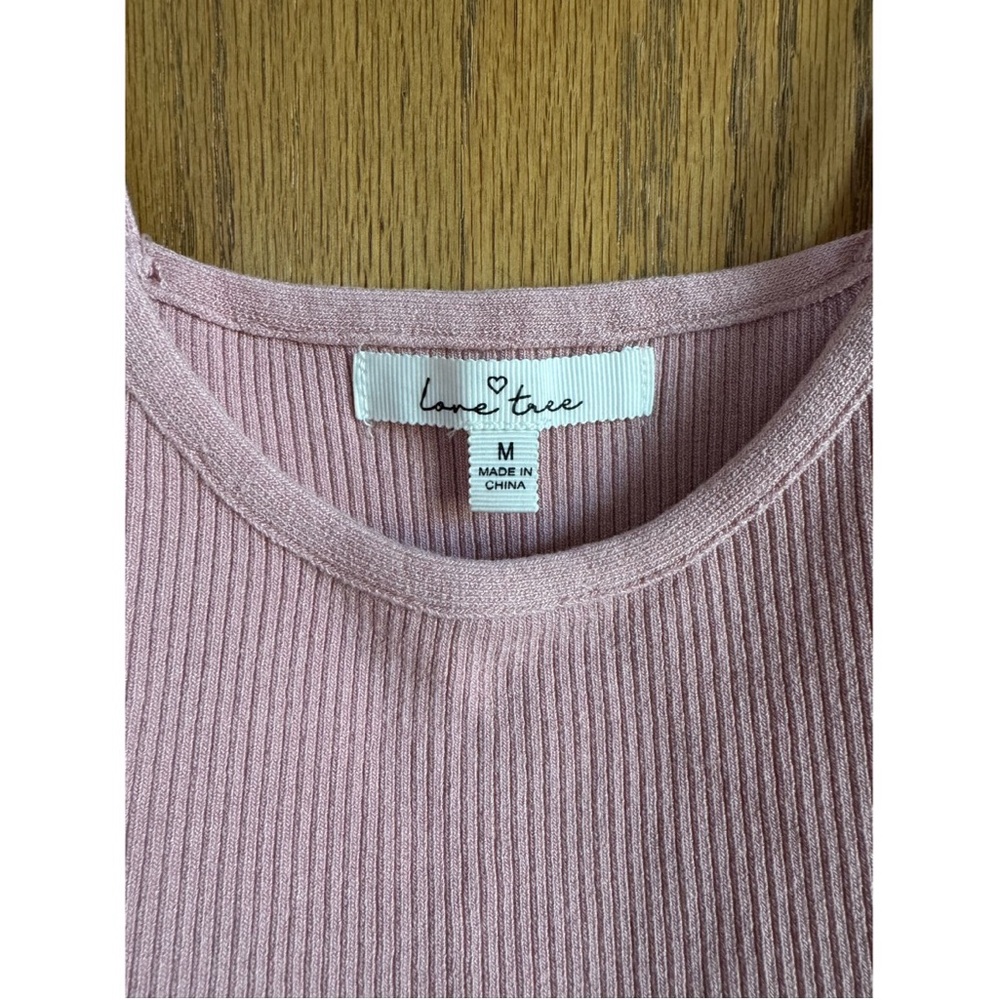 Pink & White Colorblock Tank Top - Picture 3 of 3